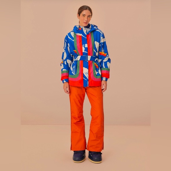 Farm Rio Blue Toucans Ski Jacket - Picture 4 of 11